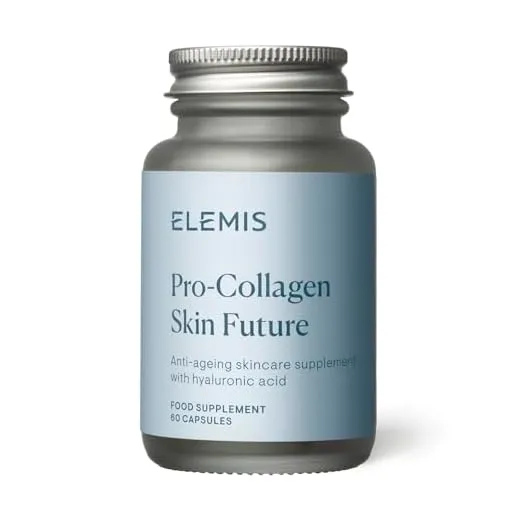 ELEMIS Pro-Collagen Skin Future Supplements, Daily Ingestible Reduces the Look of Fine Lines & Wrinkles, Supports Hydration & Elasticity, 60 Capsules