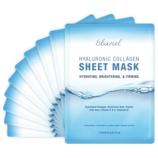 Ebanel Collagen Face Mask Set