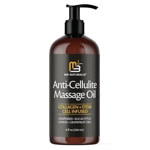 M3 Naturals Cellulite Massage Oil