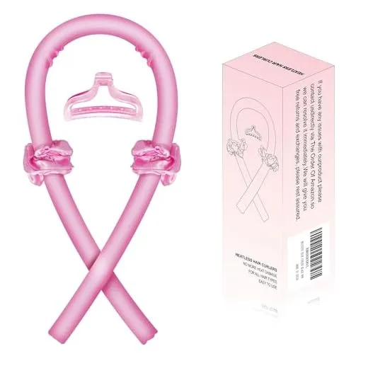 Soft Rubber Hair Rollers Set