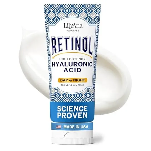 LilyAna Naturals Retinol Cream - Anti-Aging Moisturizer