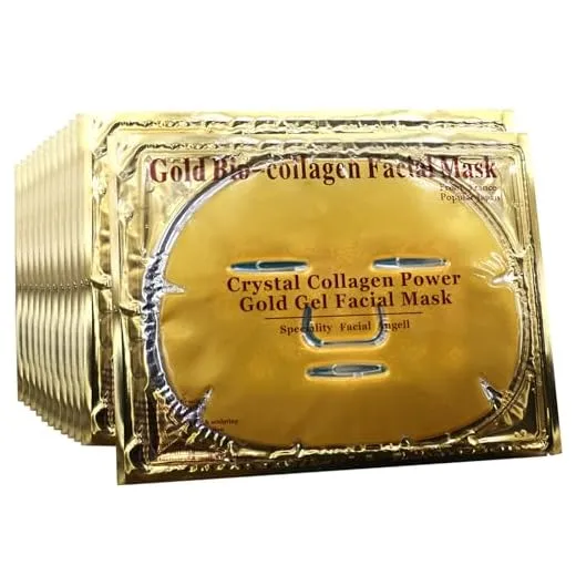 Permotary 24k Gold Collagen Facial Masks