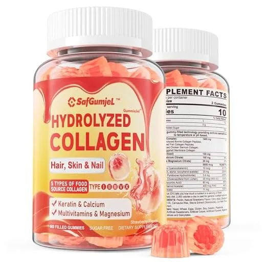 Bioavailable Multi Collagen Gummies, 60 Chews