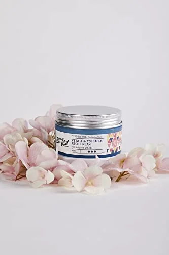 Millford Vita A & Collagen Rich Cream 80ml/2.7 Oz, Fish/Marine Collagen, Face Cream, Anti Aging, Facial Moisturizer, Wrinkes, Fine Lines, Retinyl Palmitate, Korean Skincare