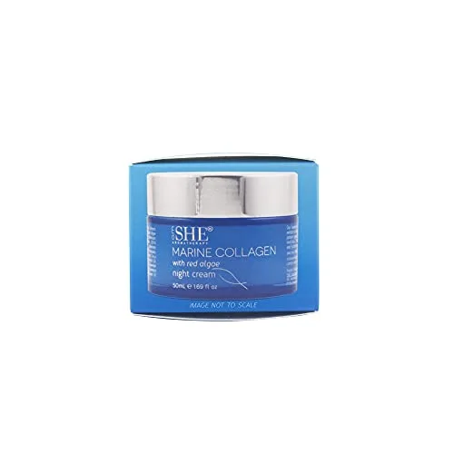 Om She Aromatherapy Marine Collagen with Red Algae Night Cream