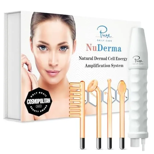 NuDerma Handheld Skin Therapy Wand - Model X