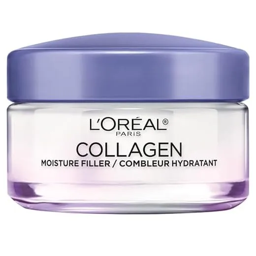 L’Oréal Paris Collagen Daily Face Moisturizer, Reduce Wrinkles, Face Cream 1.7 oz