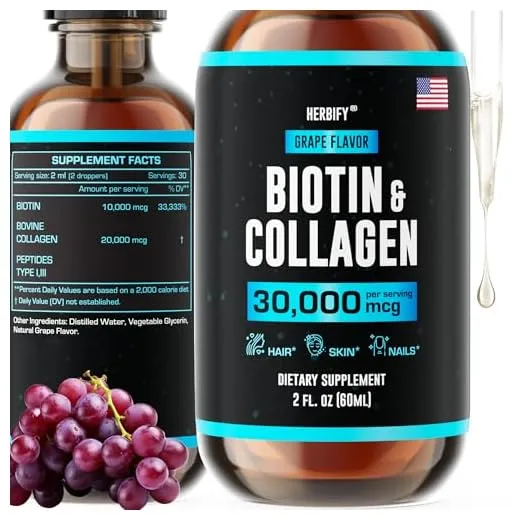 Collagen & Biotin Hair Growth Supplement