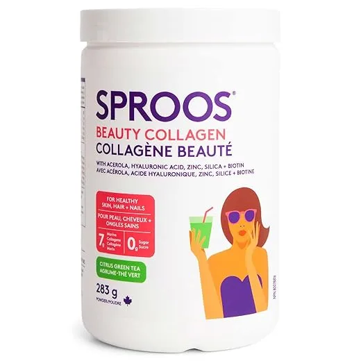 Sproos Beauty Collagen - Citrus Green Tea 283g