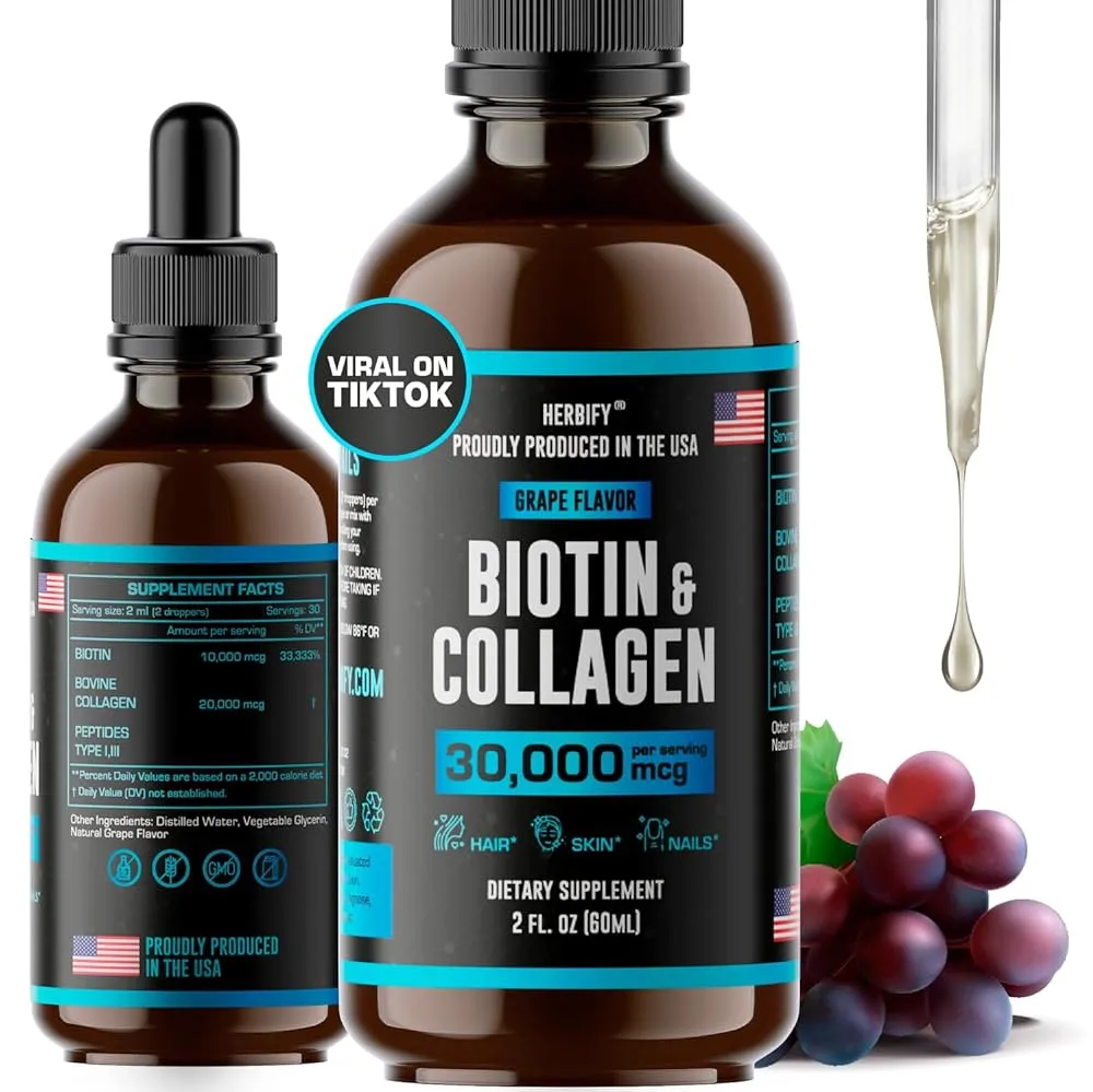 Collagen & Biotin Hair Growth Supplement